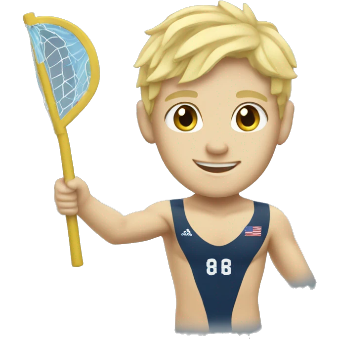 summer olympics waterpolo blonde boy emoji