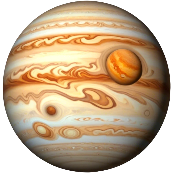 realistic jupiter planet emoji