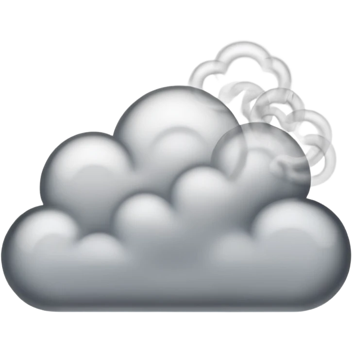 communication through smoke emoji