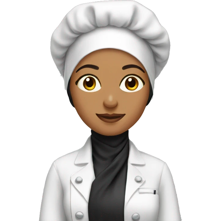 hijabi chef emoji