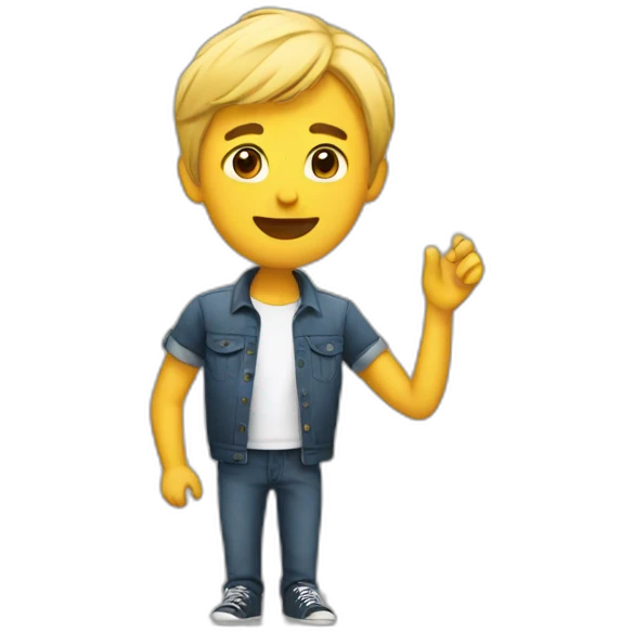 friends talking emoji