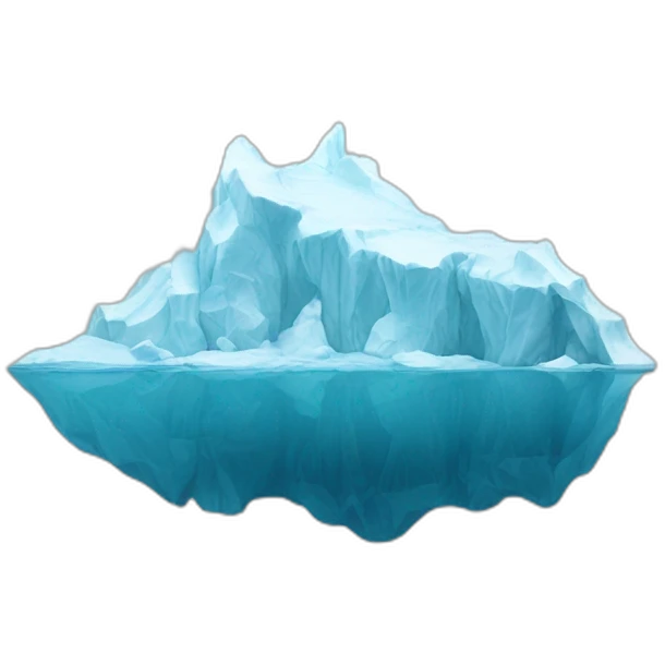 Iceberg emoji