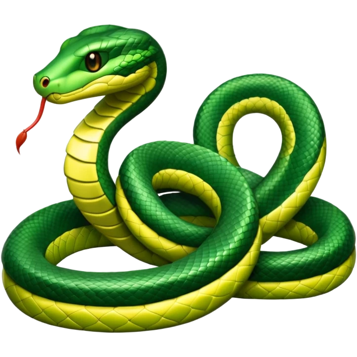 snake crawls emoji