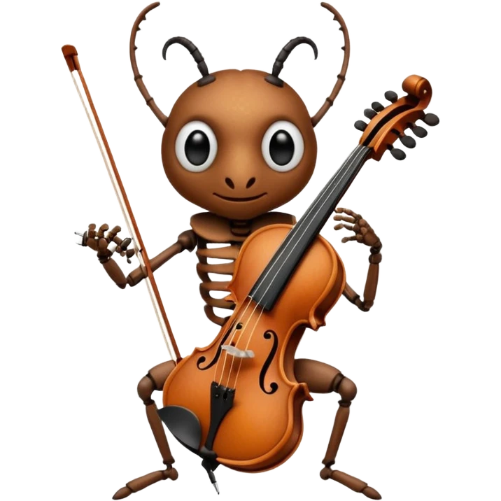 Musician Beetle emoji