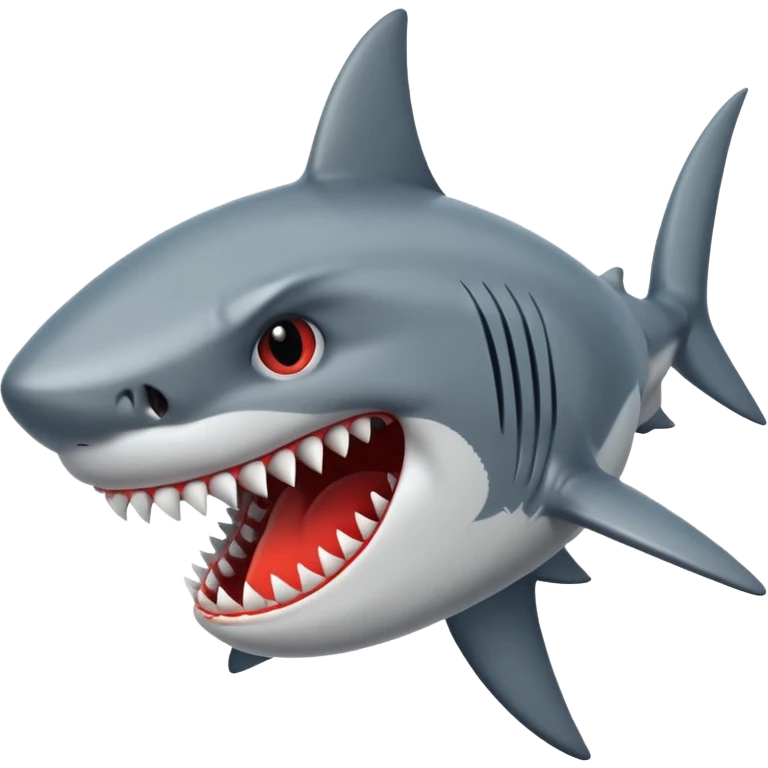 Fury shark  emoji