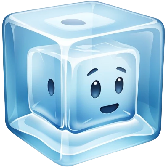 Ice cube  emoji
