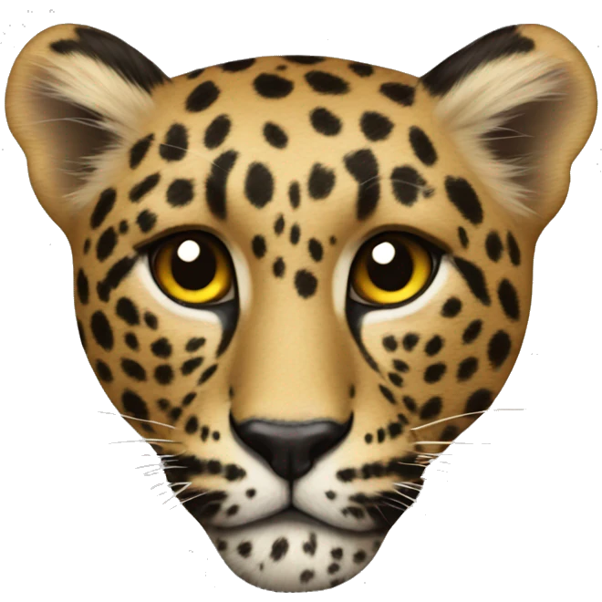 leopard heart emoji