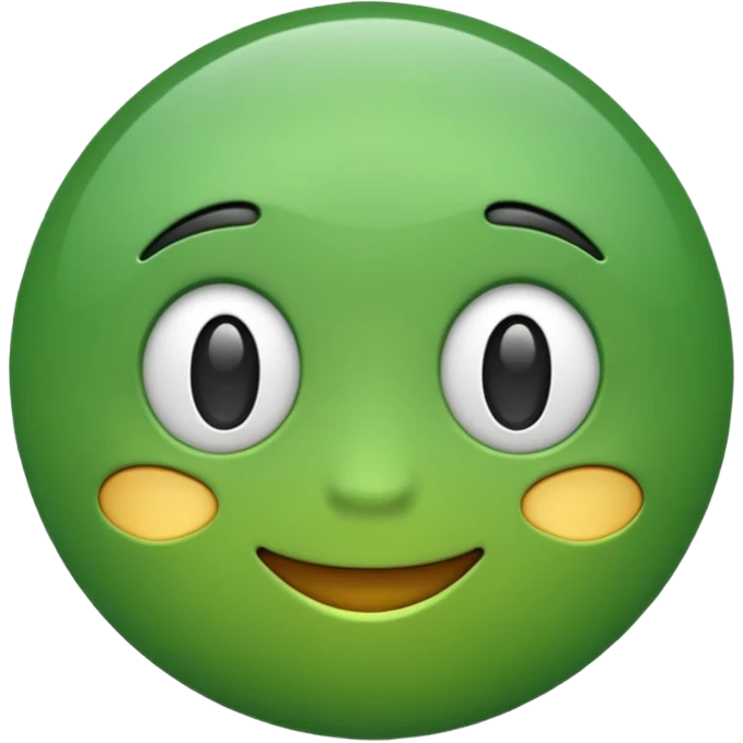 make green colur emoji emoji