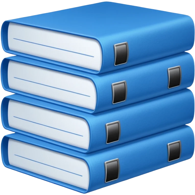 documents with blue cover emoji