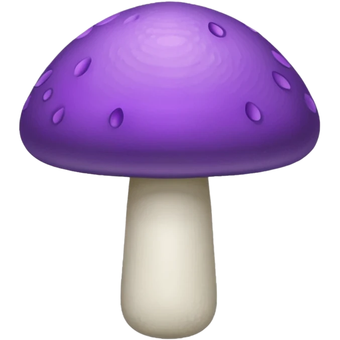 Champiñón morado emoji
