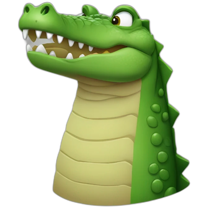 crocodile facepalm emoji