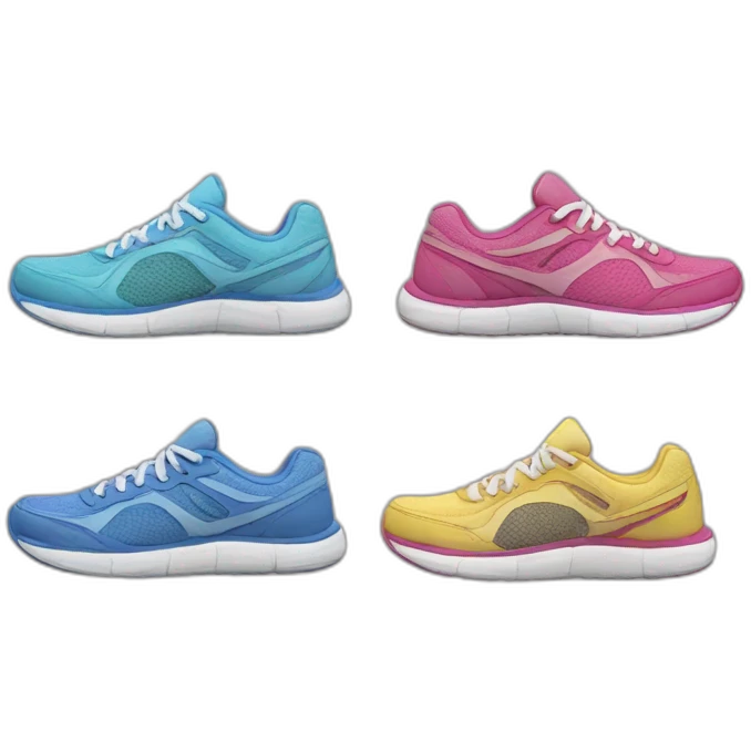 running-sneakers emoji