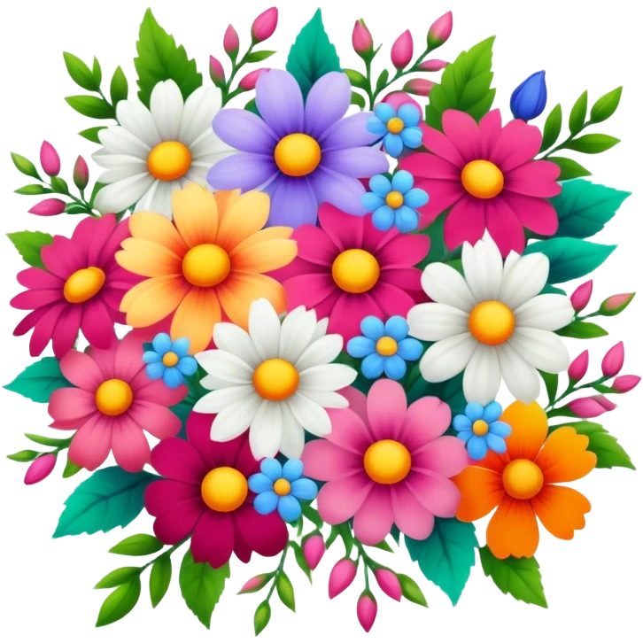 bouquet  emoji