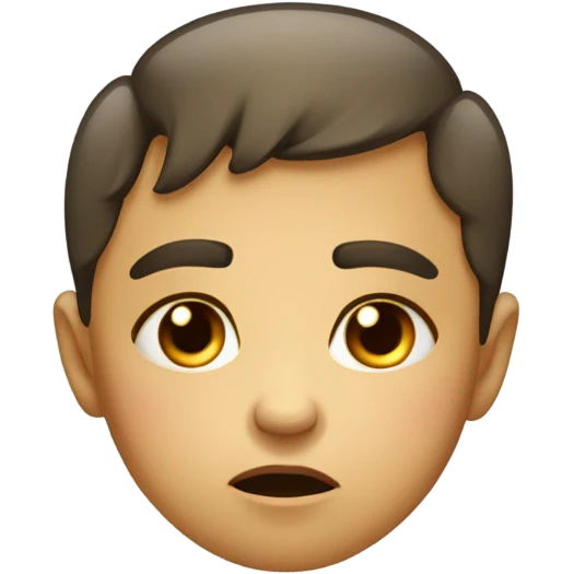 Crying kid emoji