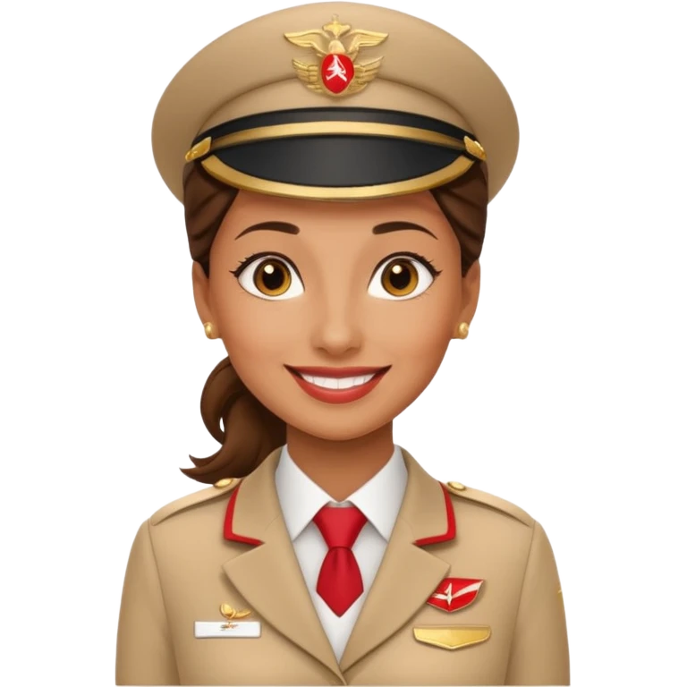 Stewardess Emirates  emoji