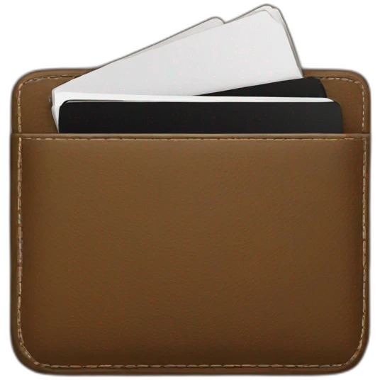 Empty wallet emoji