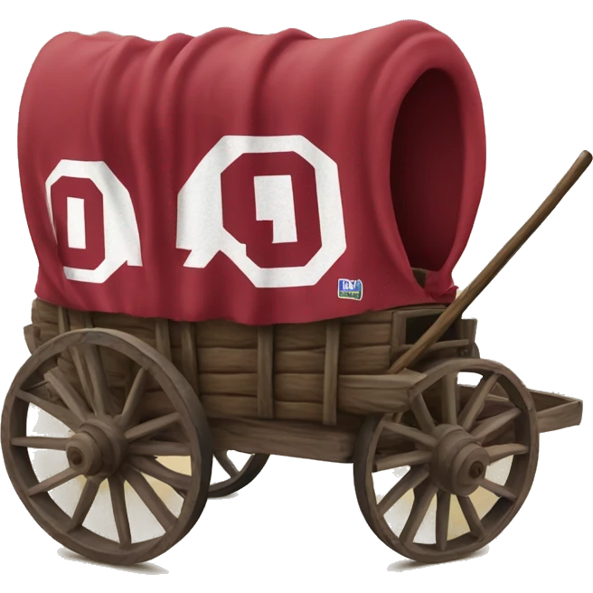 oklahoma sooners covered wagon emoji