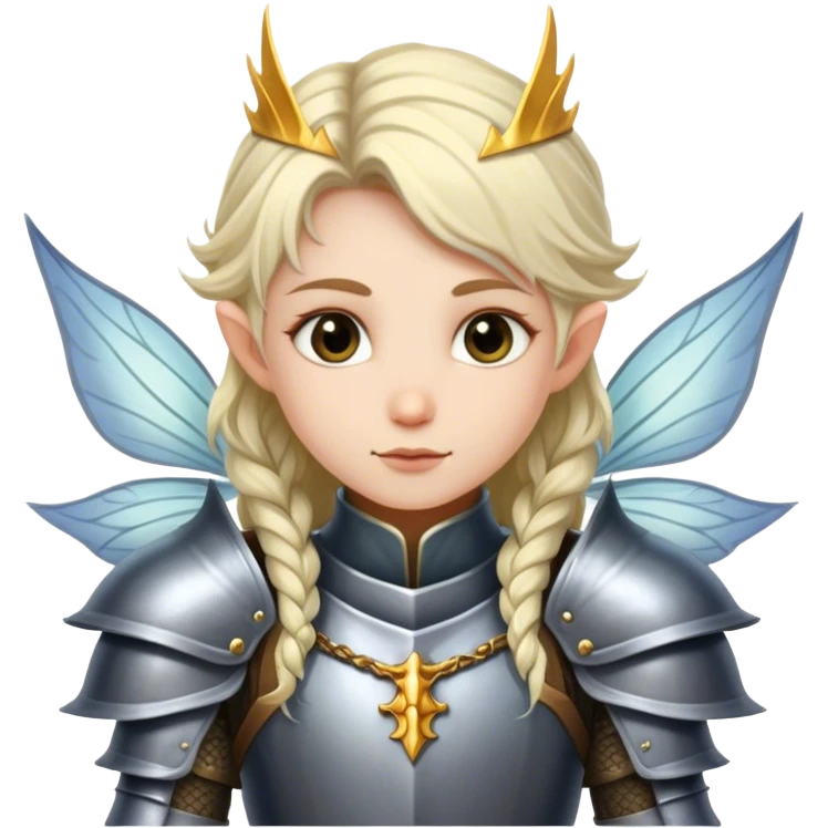 Knight fairy dark fantasy  emoji