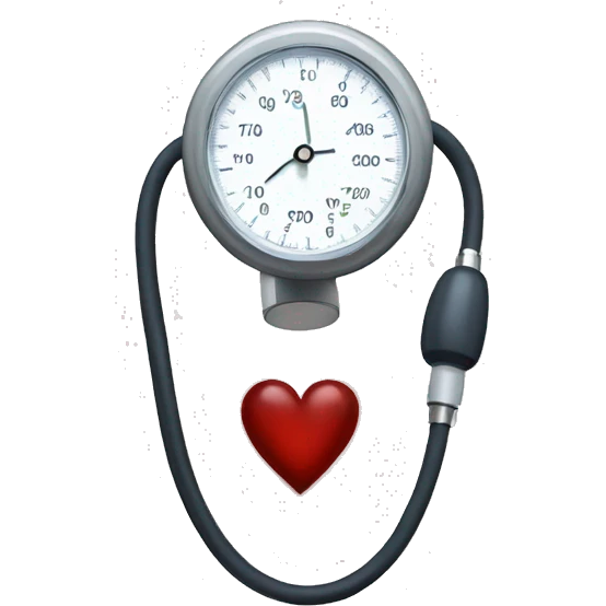 Blood pressure emoji