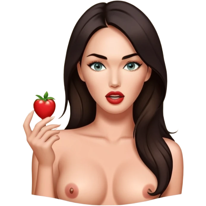 Megan Fox fuck and give a blowjob. Boobs are visible emoji