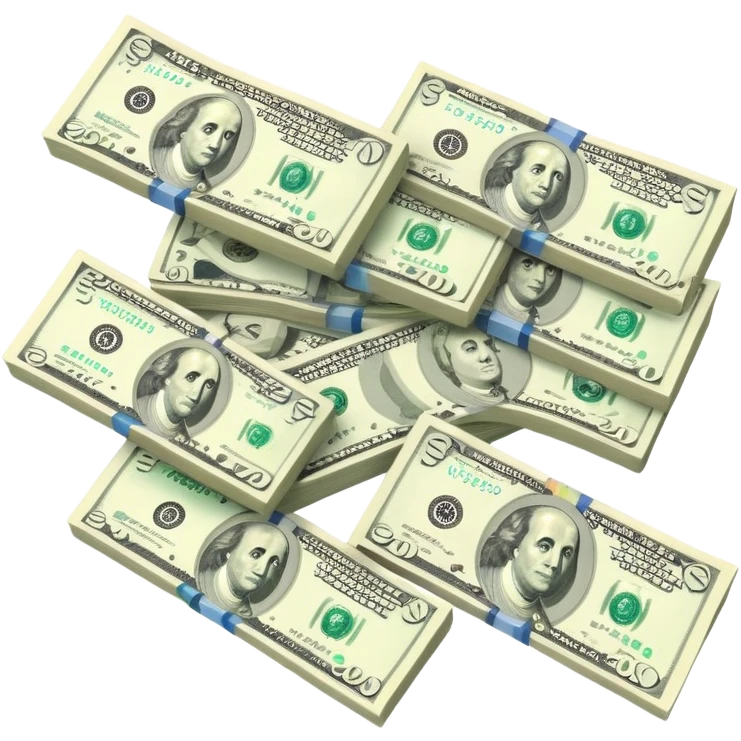 Money with shows emoji