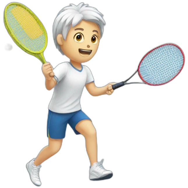 Badminton Emoji AI Emoji Generator