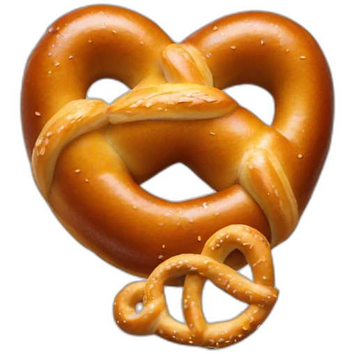 pretzel emoji