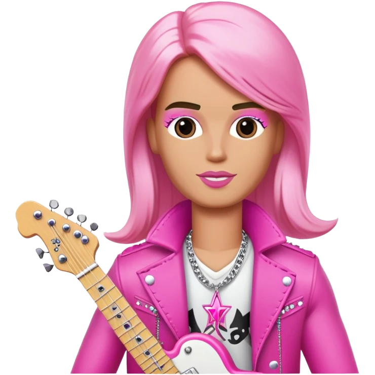 rockstar  man barbie  emoji