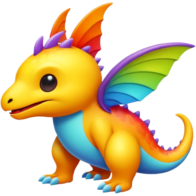 A colorful Fakémon-creature emoji