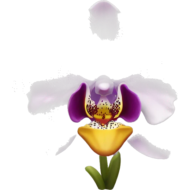 orchid emoji