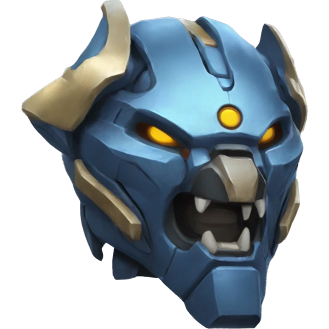 Protogen head pats emoji