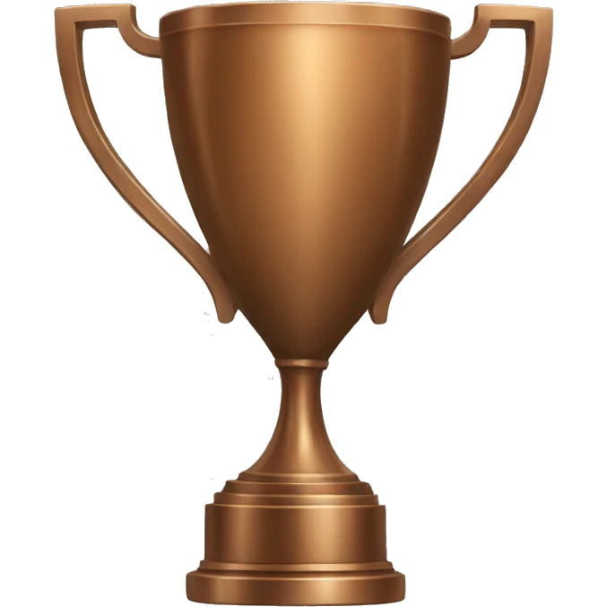 bronze trophy emoji