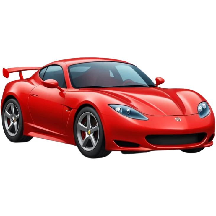 Sports car emoji