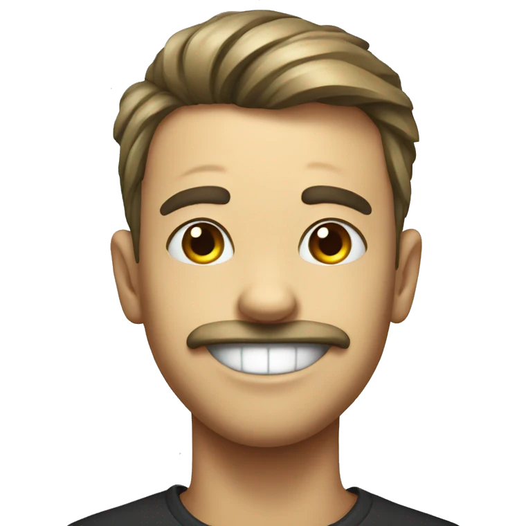 Smiley with a bow emoji