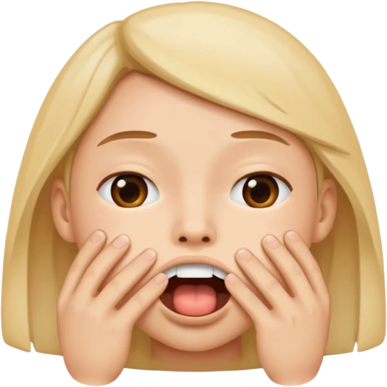 человек закрывает хлеборезку emoji