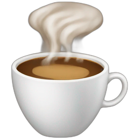 Cup of coffee emoji