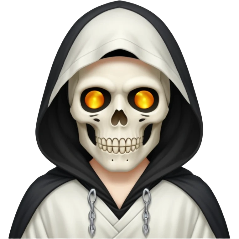 Grim reaper in white emoji