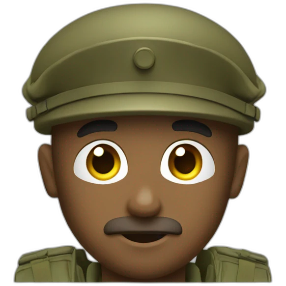 Soldat qui salut emoji