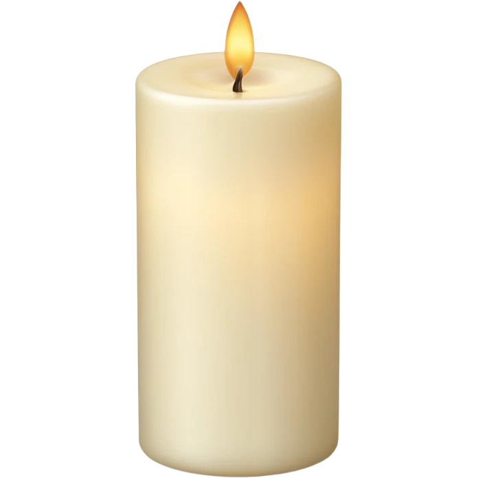 Decorative Wax Candle  emoji