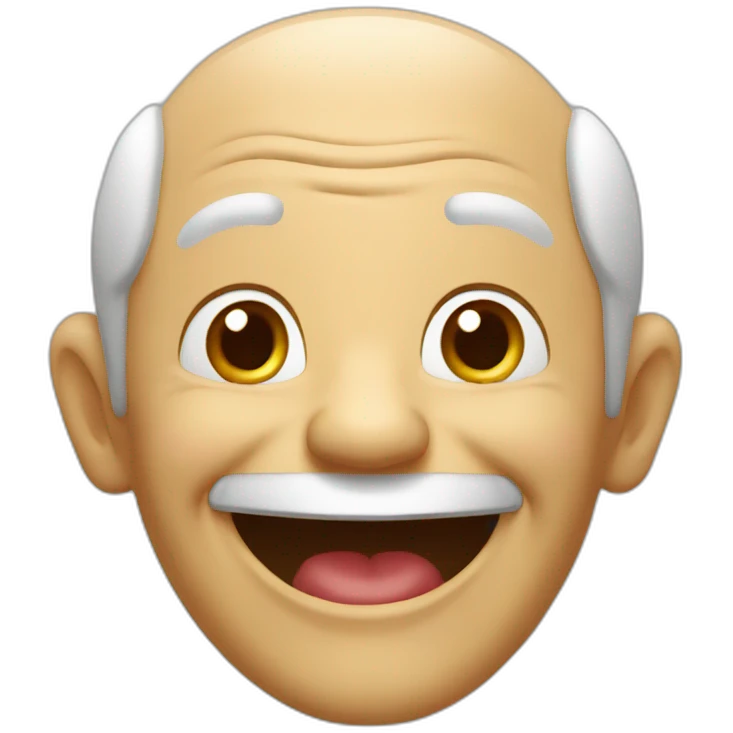 old man laughting emoji