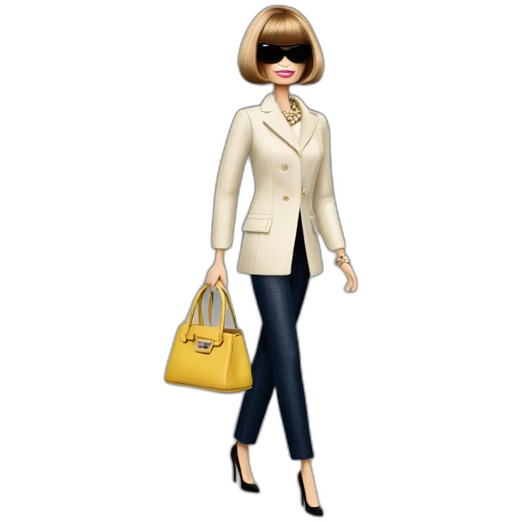 Anna wintour barbie emoji