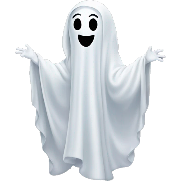Casper the ghost emoji