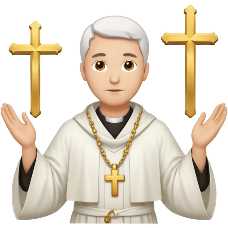 priest, full body emoji