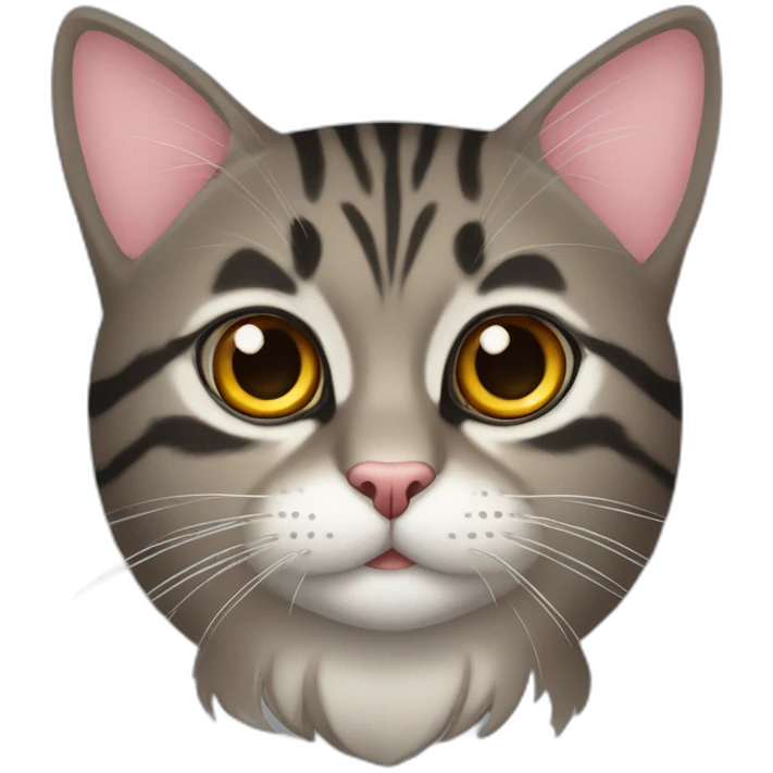cara de gato con anteojos emoji