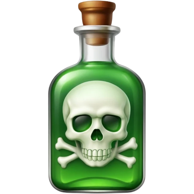 cyanide poison bottle emoji