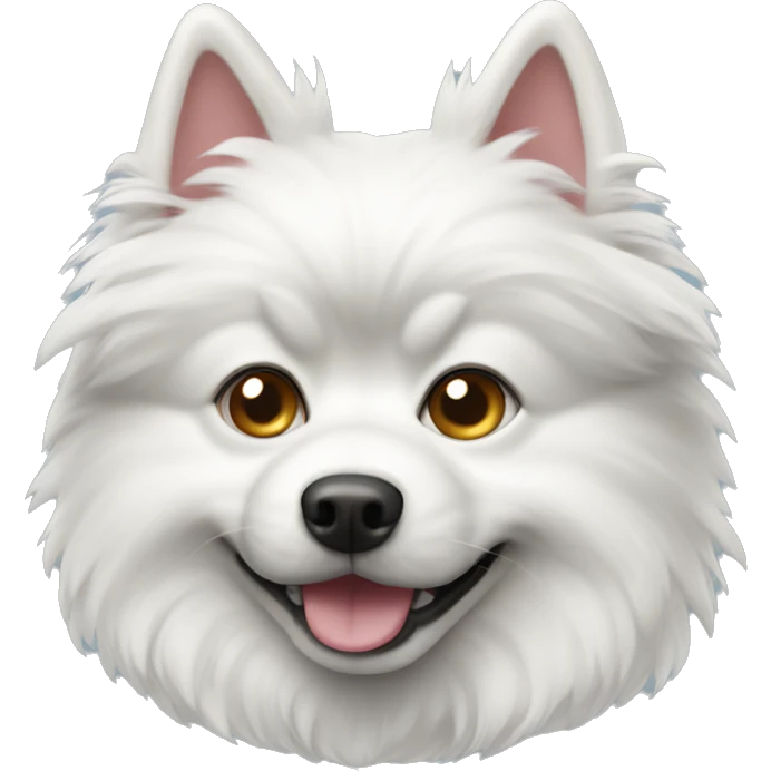 Marble spitz emoji