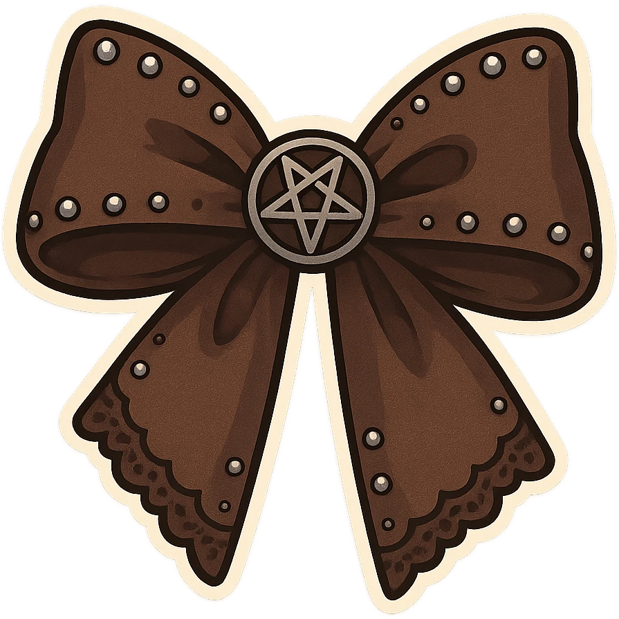 brown goth bow remove background, explore, show moreeeee emoji