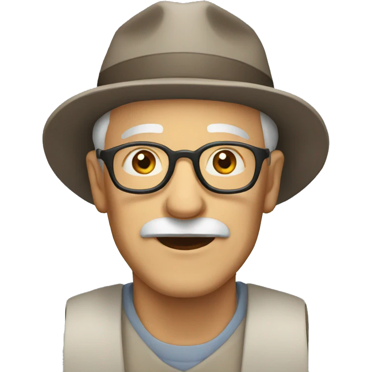 active old man emoji
