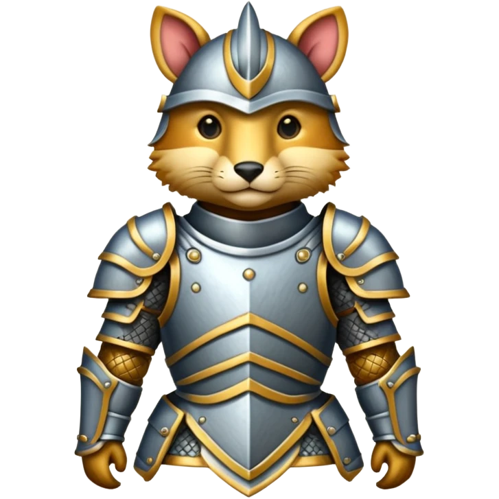 animal in armor emoji