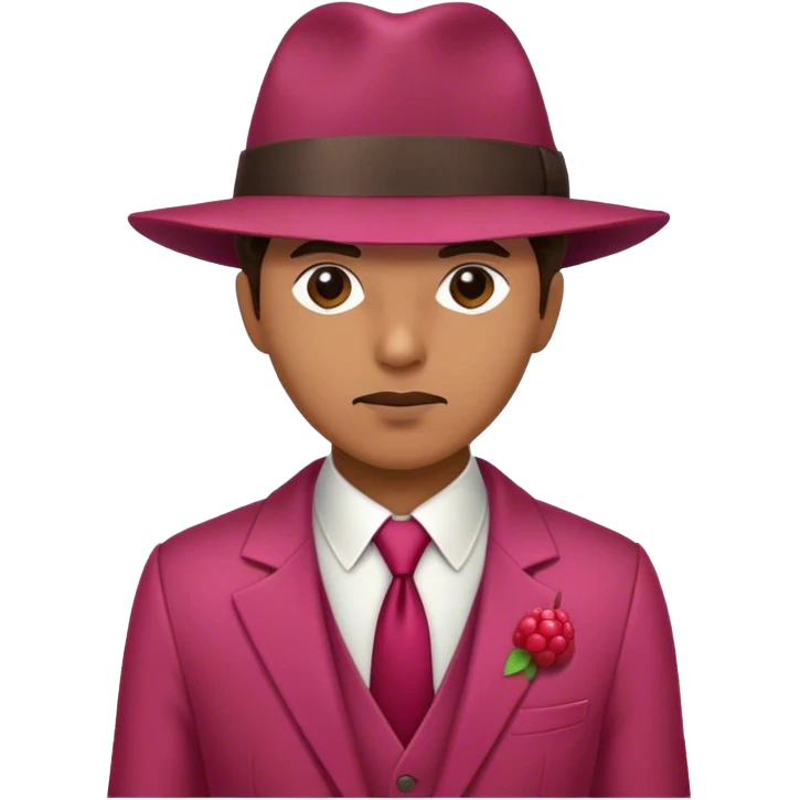 dedective raspberry emoji